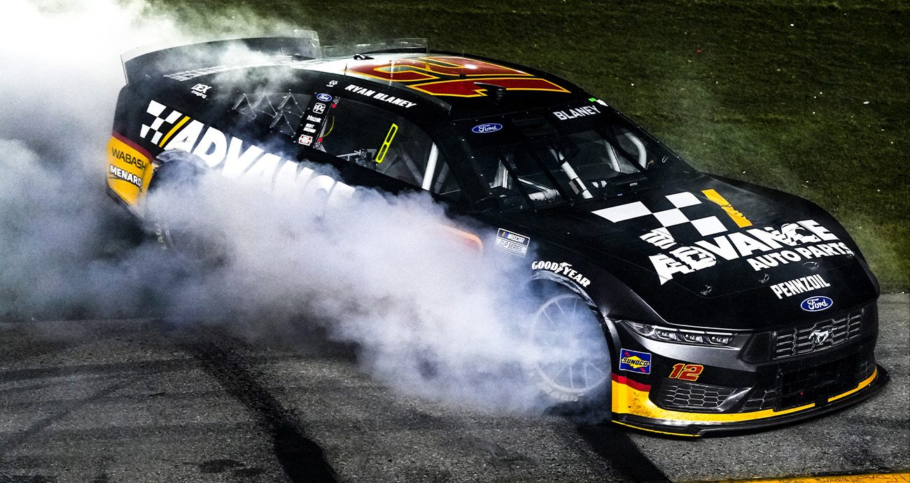 Ryan Blaney details ‘monster run’ during four-wide Daytona dash