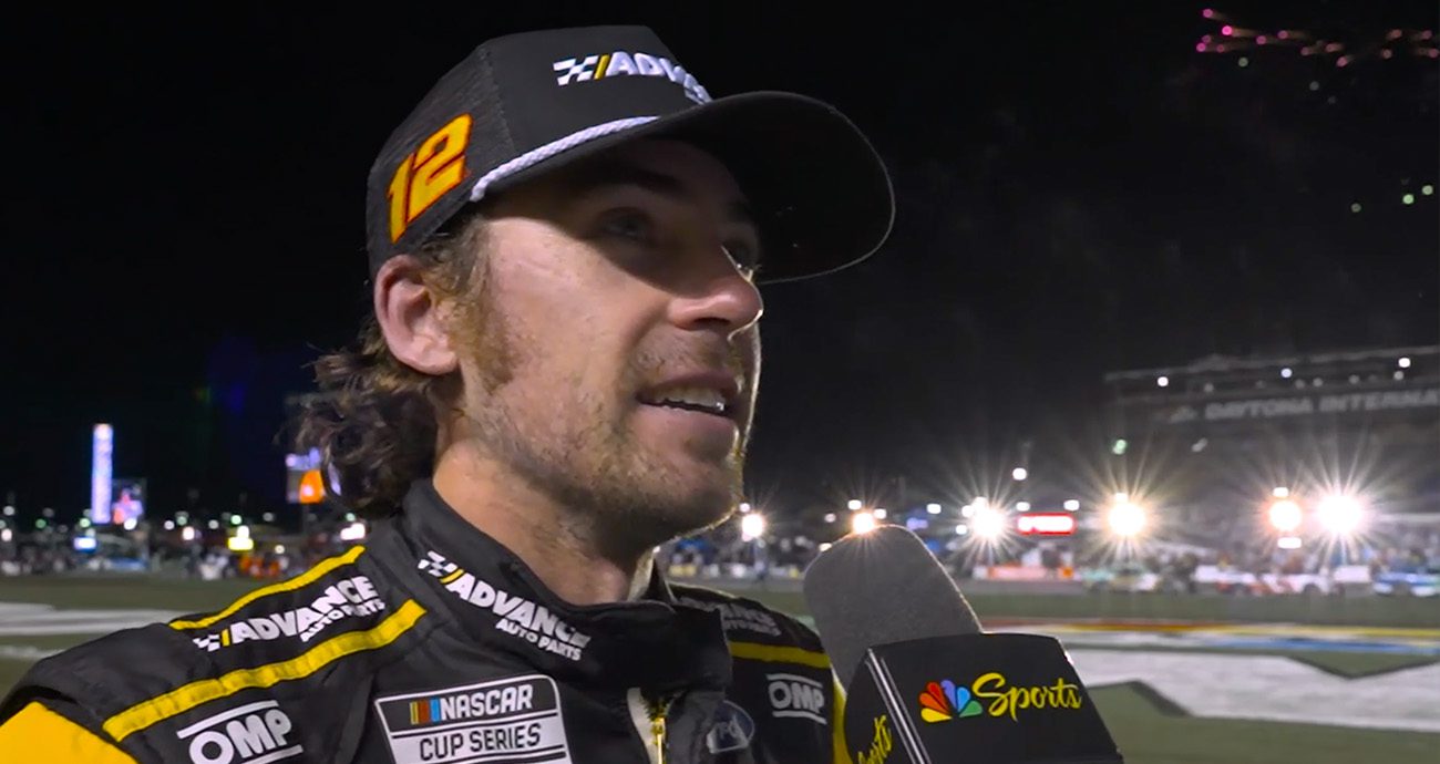 Ryan Blaney: ‘So cool’ to win Daytona regular-season finale